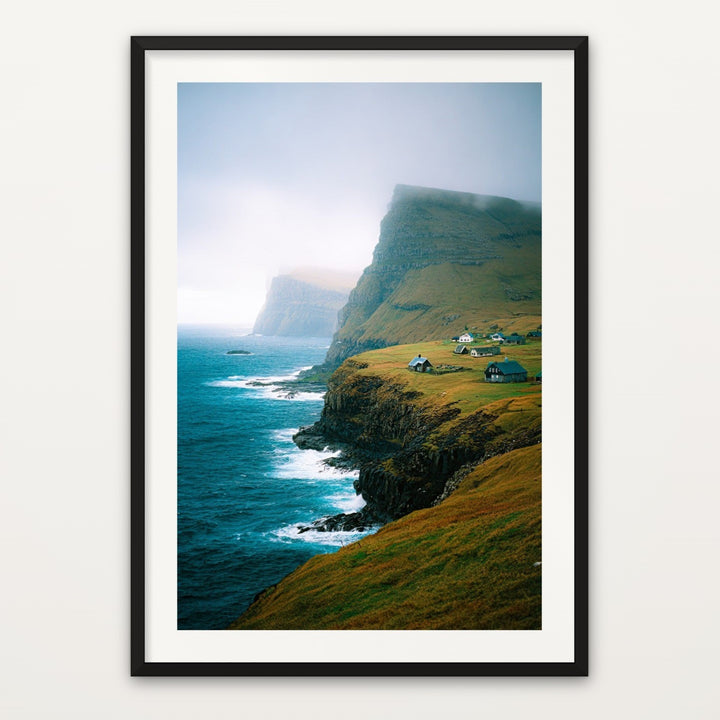 Faroe Coastal Village