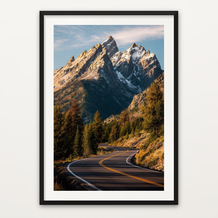 Teton Road in Autumn