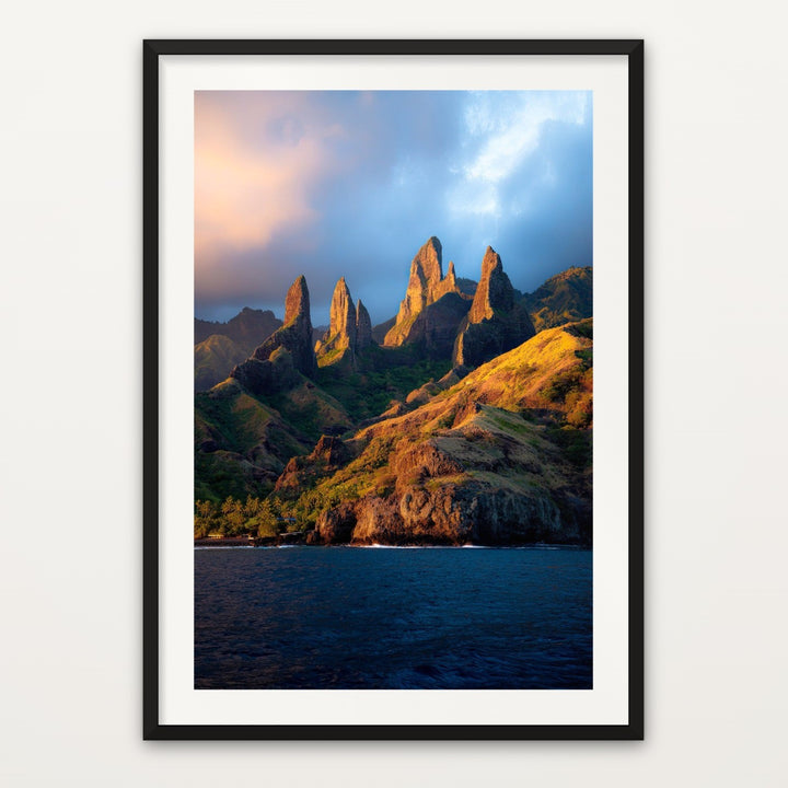 Marquesas Spires at Sunrise