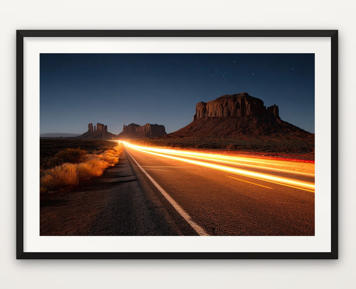 Monument Valley at Night
