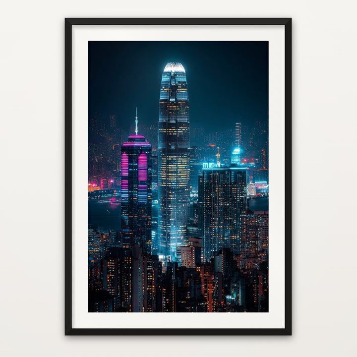 Victoria Harbour at Night