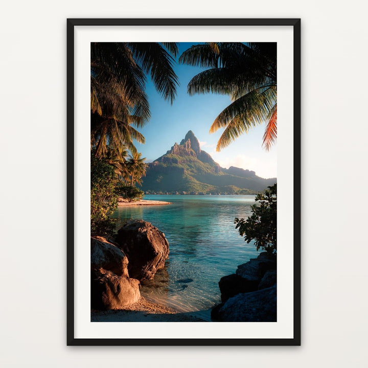 Otemanu Through Palms