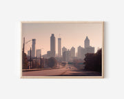 Atlanta Skyline Wall Art Print | Georgia Downtown City Poster