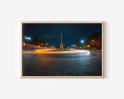 Berlin Victory Column Night Wall Art Print, Germany Siegessäule Cityscape