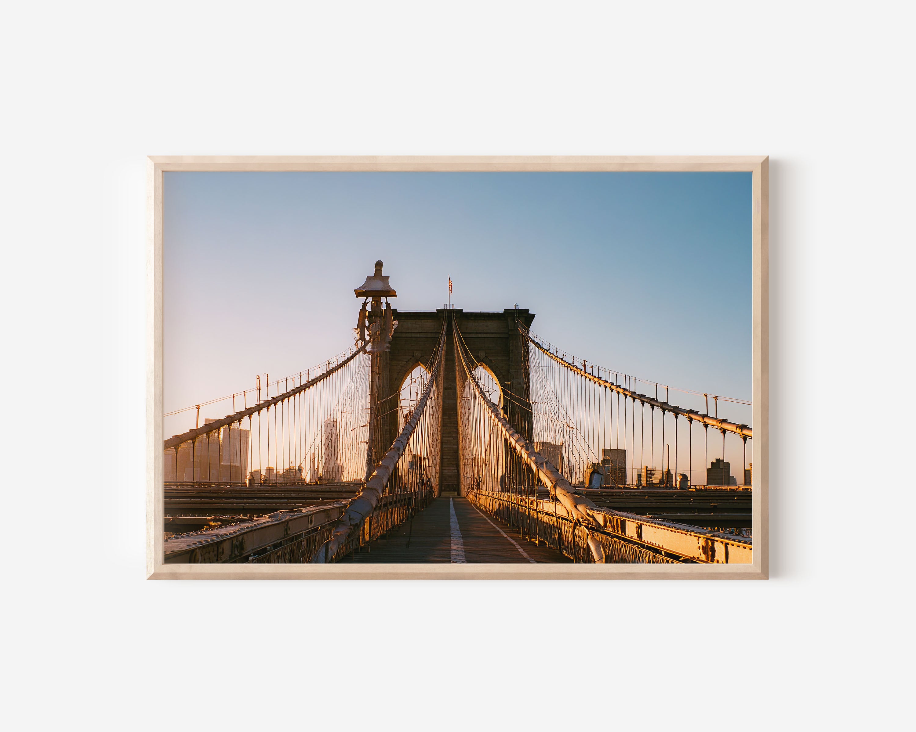 Brooklyn Bridge Sunrise Wall Art