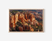 Bryce Canyon Hoodoos Wall Art Print – Utah Red Rock Canyon Landscape Photography