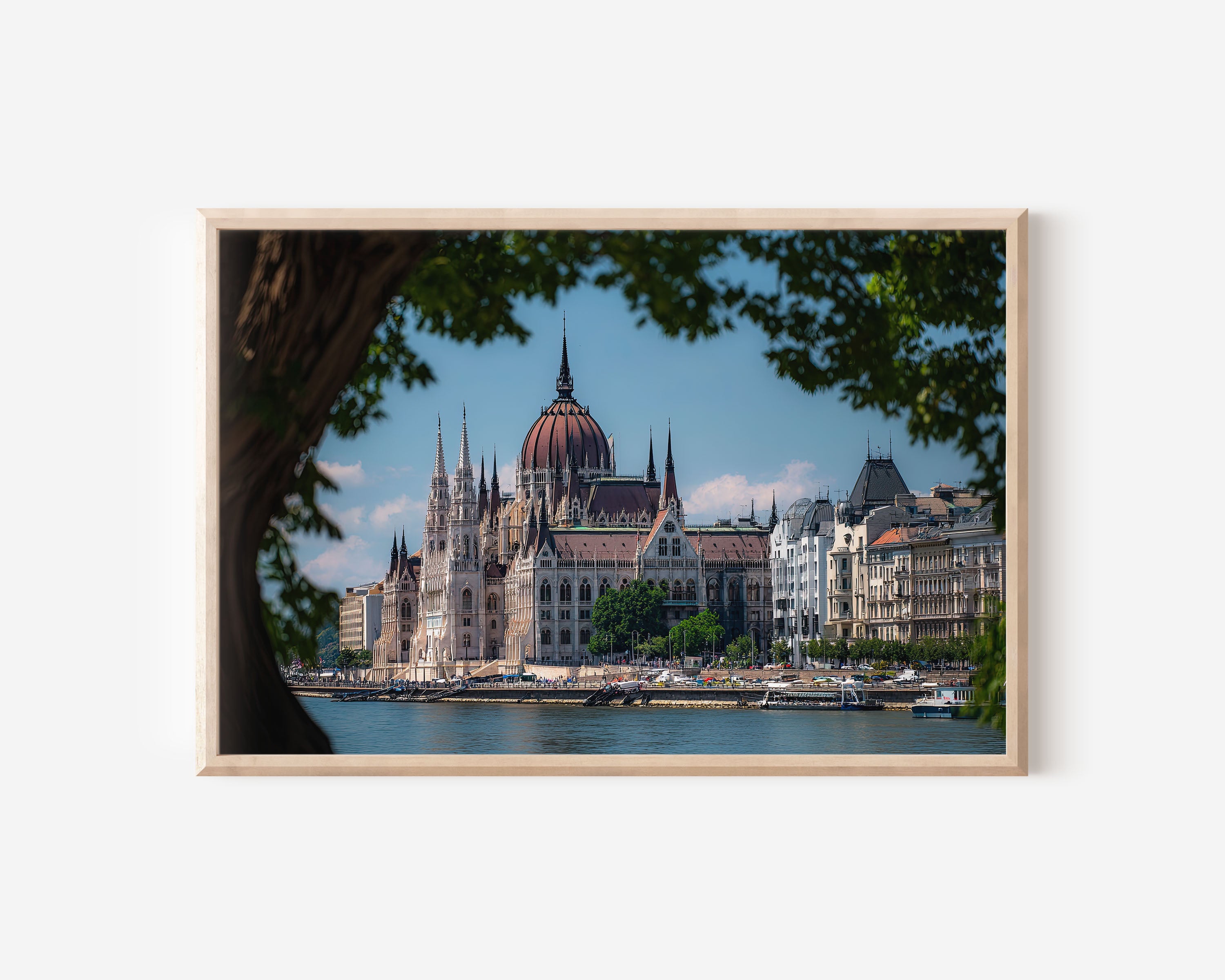 Budapest Parliament Wall Art – Hungarian Parliament Building Danube River Print, Budapest Hungary Architecture Photography Decor