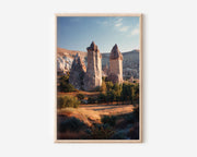 Cappadocia Fairy Chimneys Wall Art Print | Turkey Love Valley Photography | Göreme Landscape Poster | Turkish Nature Travel Print | Earthy Boho Home Decor