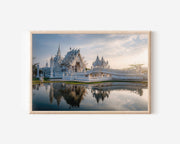 Chiang Rai White Temple Thailand Wall Art Print – Wat Rong Khun Canvas