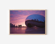 Chicago Cloud Gate Wall Art