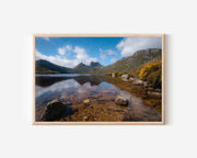 Cradle Mountain Dove Lake Wall Art – Tasmania Alpine Landscape Print, Australian Nature Photography Decor