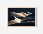 Death Valley Sand Dunes Print | California Desert Minimalist Photography Wall Art