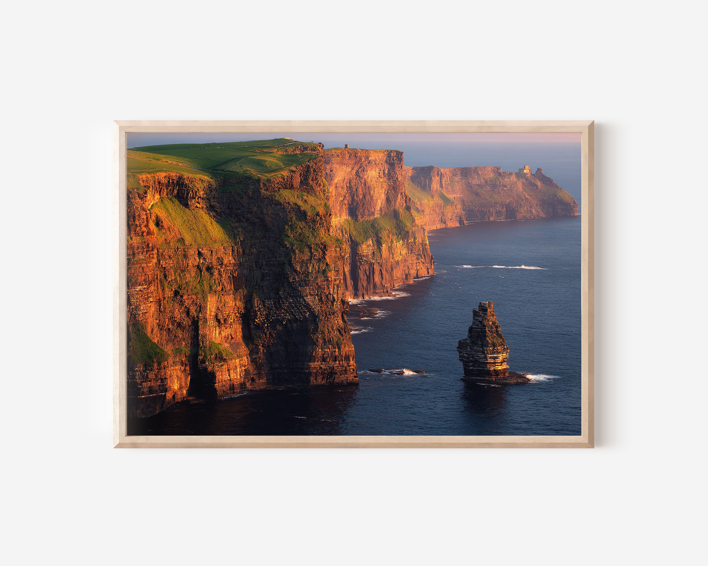 Cliffs of Moher Ireland Wall Art | Dramatic Atlantic Coastal Landscape Print