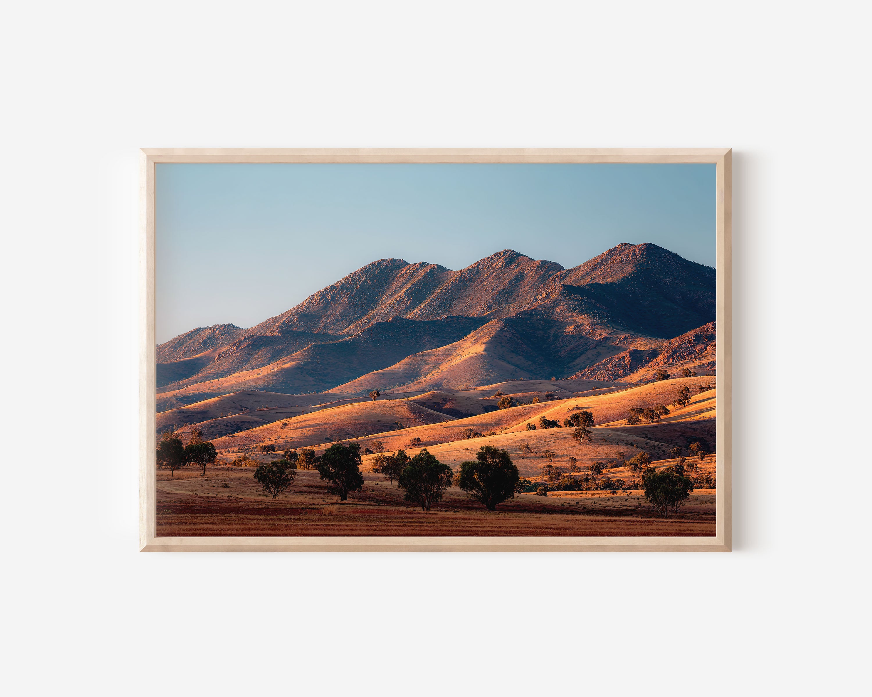 Flinders Ranges Mountain Wall Art Print | South Australia Outback