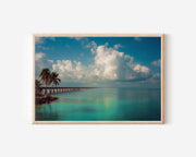 Florida Keys Turquoise Waters & Overseas Highway Wall Art Print