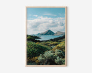 Galápagos Islands Shoreline Wall Art Print | Ecuador Volcanic Landscape Photography | Pacific Island Nature Poster | South America Wildlife Travel Print | Coastal Home Decor