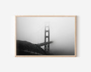 Golden Gate Bridge Fog Wall Art
