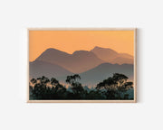 Grampians National Park Wall Art Print | Australia Misty Sunrise