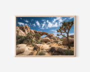 Joshua Tree National Park Wall Art | California Desert Rock Arch Landscape Print