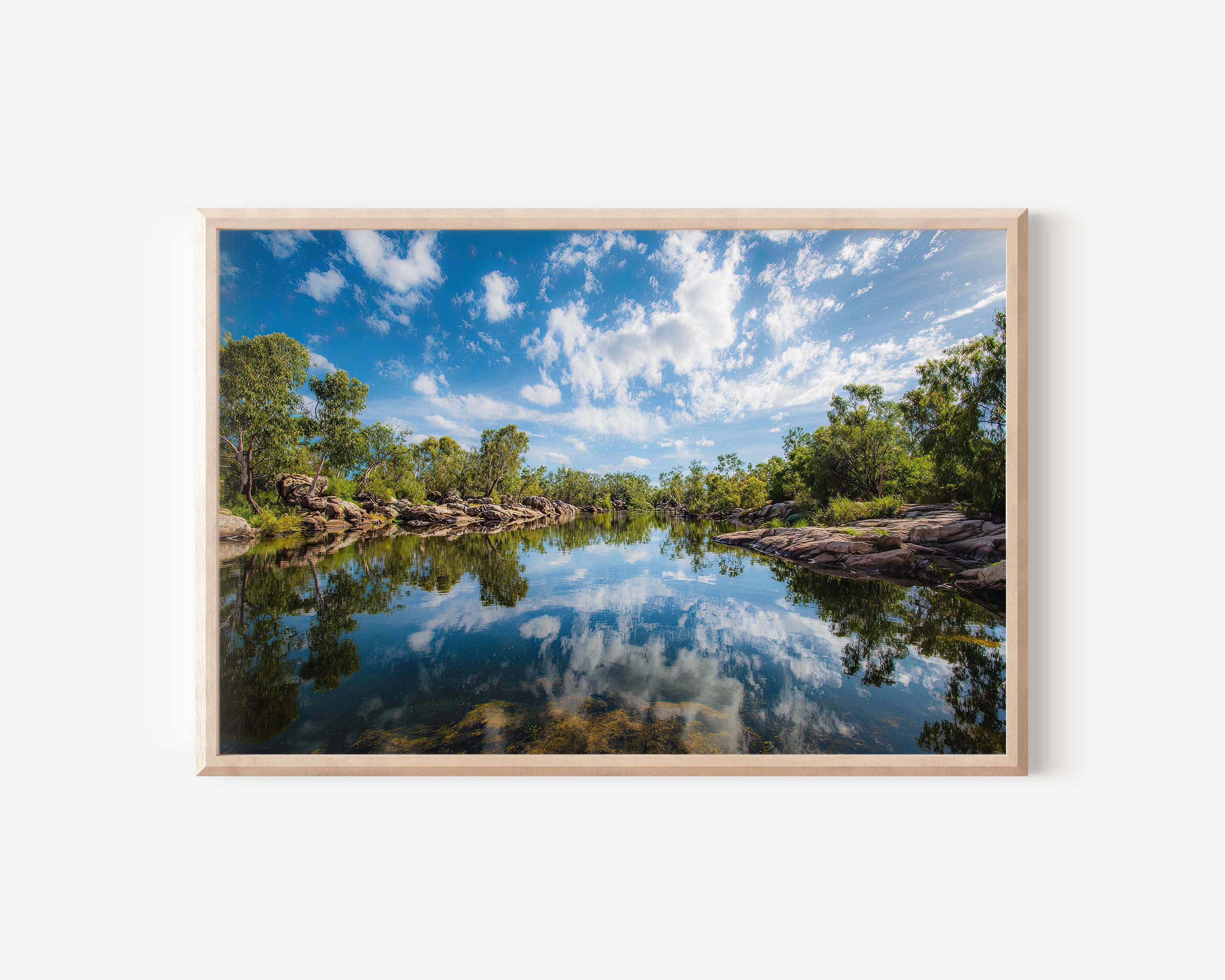 Kakadu National Park Wall Art | Australian Wetlands Reflection Landscape Print