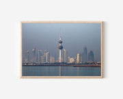 Kuwait Towers Wall Art | Kuwait City Skyline Modern Architecture Print