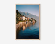 Lake Como Villa Wall Art Print | Bellagio Italy Photography | Italian Lakes Waterfront Landscape Poster | Lombardy Travel Print | Luxury Home Decor