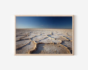 Lake Eyre Australia Wall Art | Kati Thanda Salt Lake Desert Landscape Print