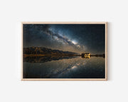 Lake Tekapo Milky Way Wall Art Print – New Zealand Night Sky Landscape