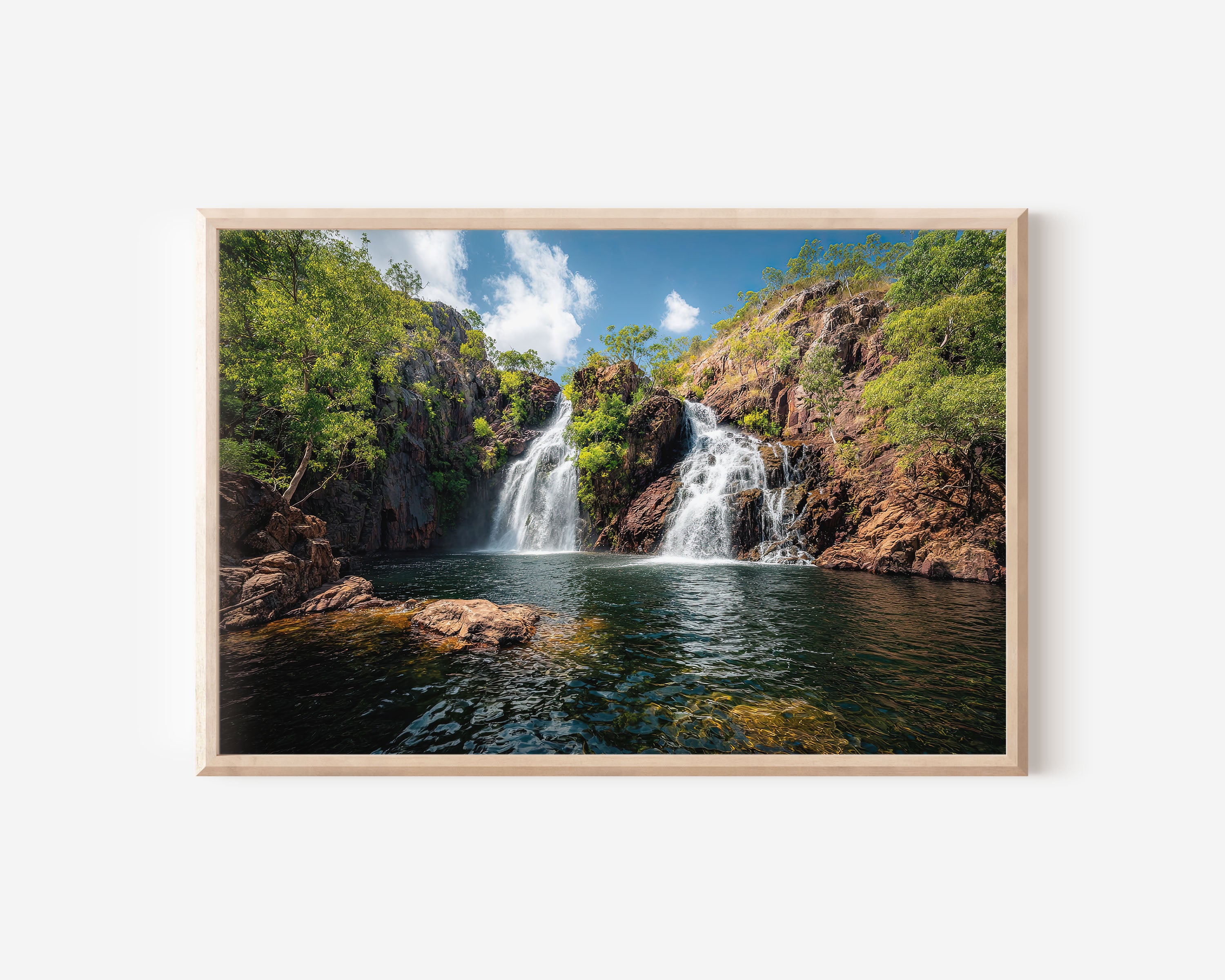 Litchfield National Park Waterfall Wall Art | Northern Territory Australia Landscape Print