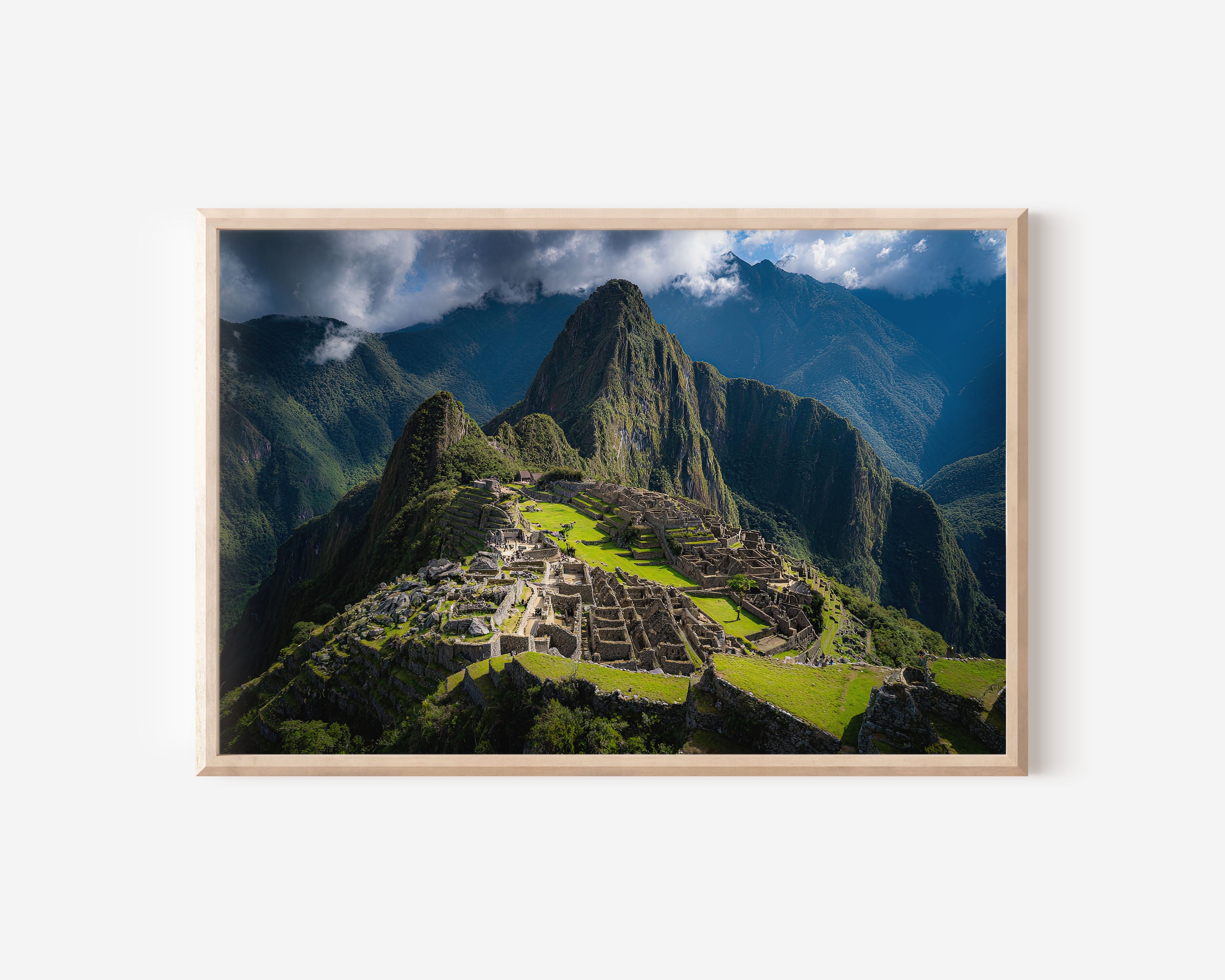 Epic Machu Picchu Mountain View Print