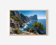 Mallorca Cap de Formentor Wall Art Print | Mediterranean Coastal Decor