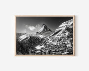 Matterhorn Zermatt Black & White Wall Art