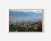Medellin Colombia Skyline Wall Art Print | Aburrá Valley Cityscape