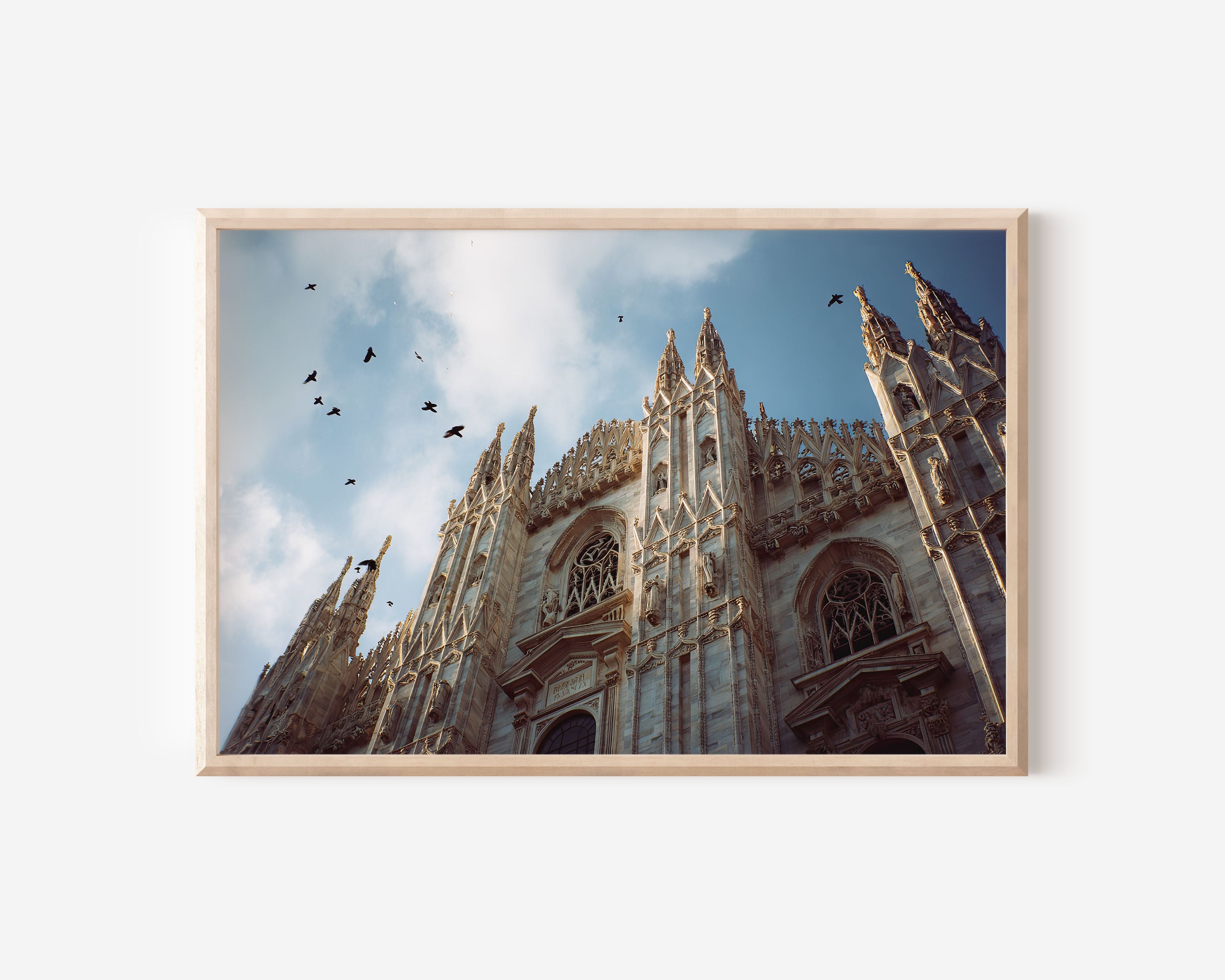 Milan Cathedral Wall Art – Duomo di Milano Gothic Architecture