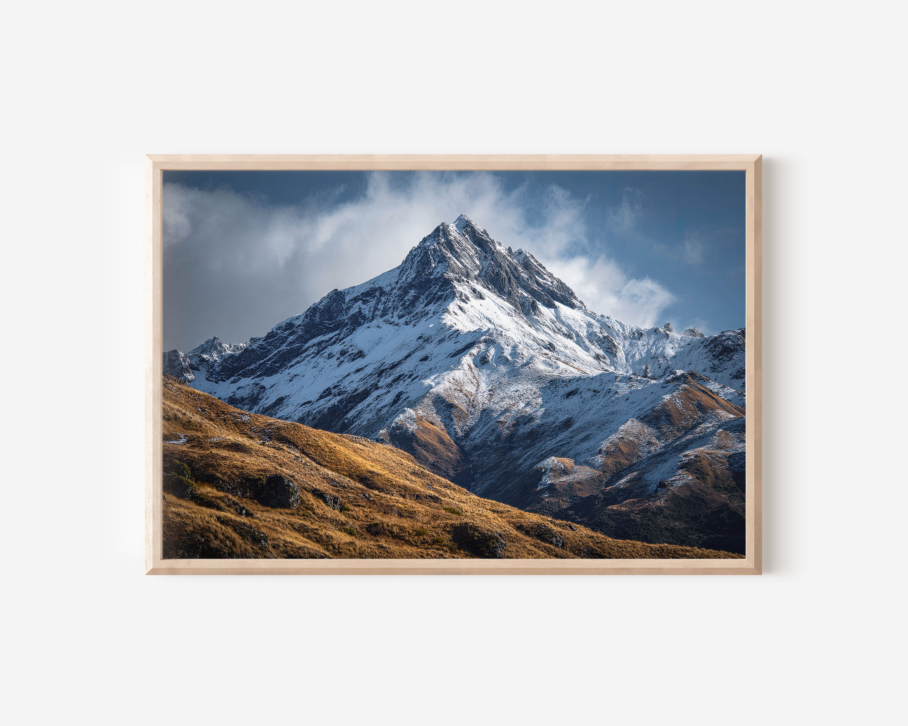 Mount Aspiring Wall Art Print | Southern Alps New Zealand