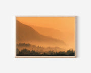Mount Bromo Indonesia Wall Art | Sunrise Volcano Landscape Print