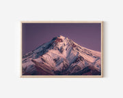 Mount Damavand Iran Wall Art | Persian Snow Volcano Mountain Print