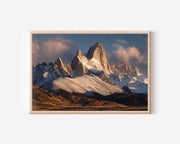 Mount Fitz Roy Patagonia Wall Art Print | Argentina Andes Mountain Landscape Photography