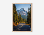 Mount Hood Oregon Print | Autumn Road Trip Mountain Wall Art | Pacific Northwest Photography