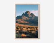 Mount Kenya Wall Art Print | African Highland Moorland Sunrise Photography | Kenya Travel Poster | Adventure Nature Home Decor