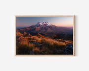 Mount Ruapehu Wall Art Print | Tongariro National Park NZ