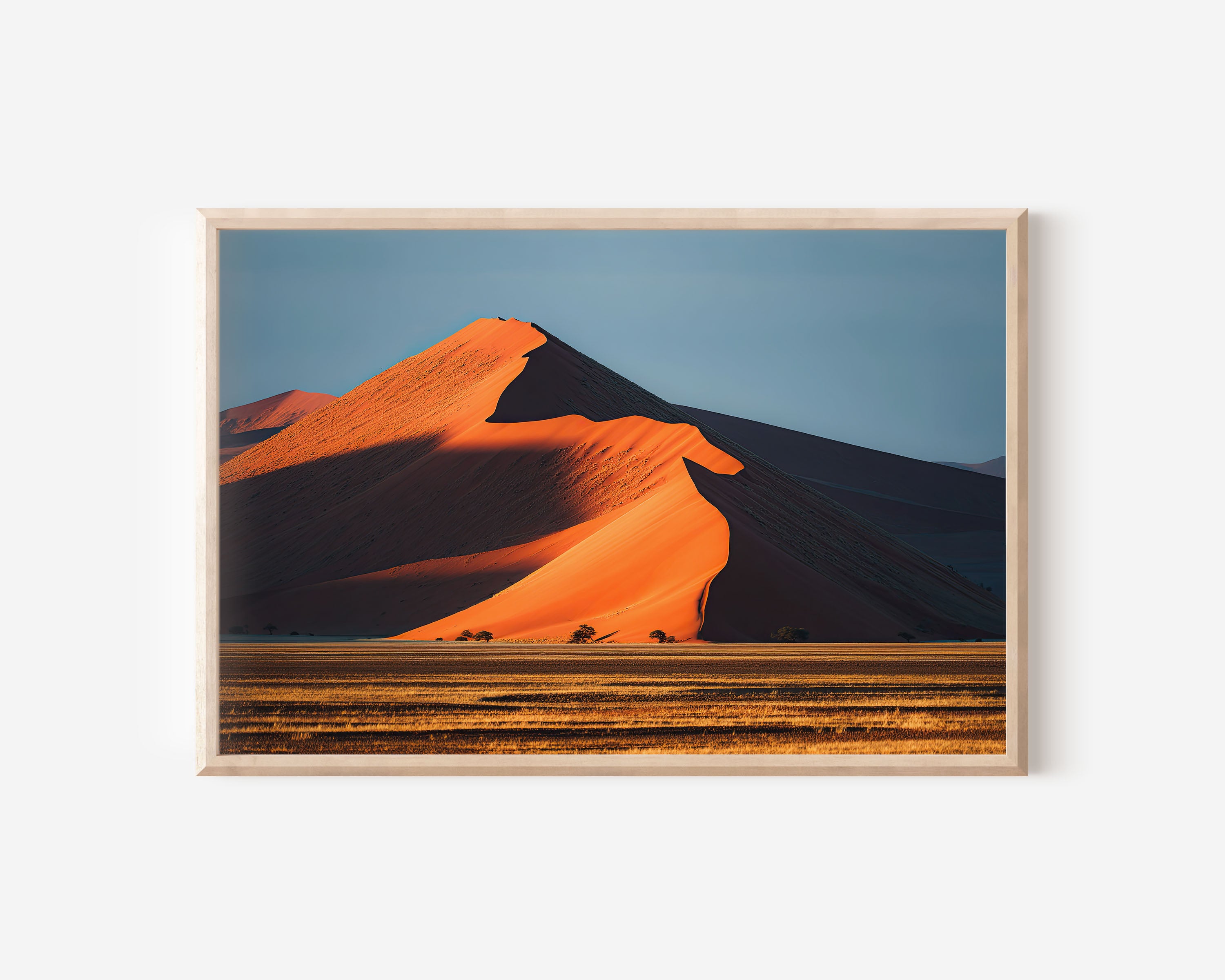 Namib Desert Sand Dune Wall Art Print | Sossusvlei Namibia