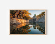 Osaka Castle Reflection Print – Japan Wall Art