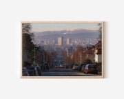Oslo Barcode District Wall Art Print | Norway City Skyline