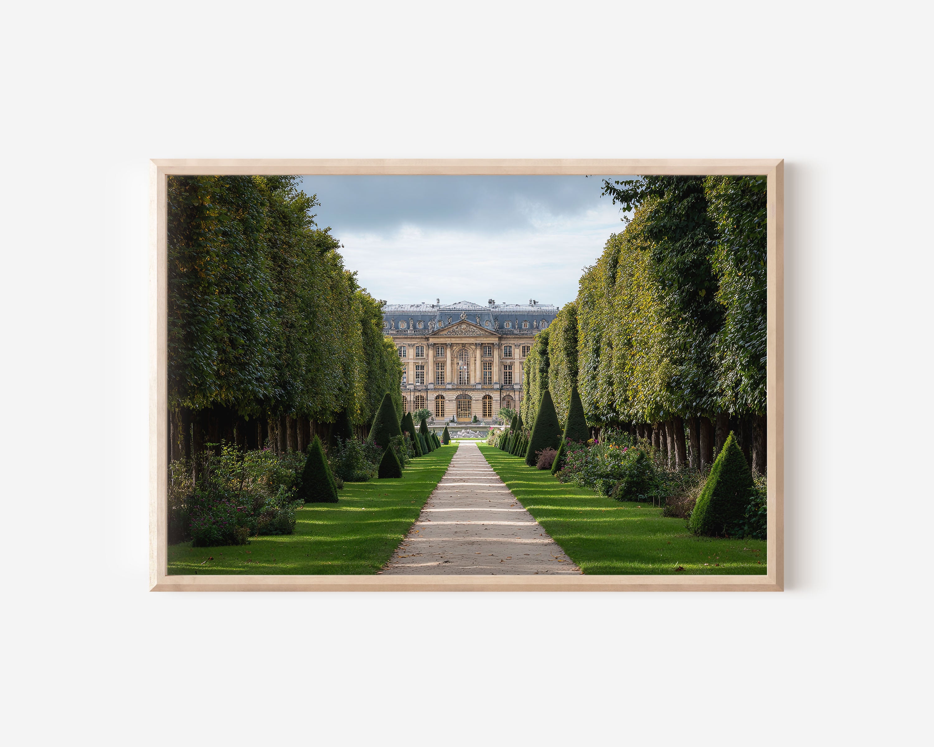 Palace of Versailles Gardens Print – French Estate Wall Art