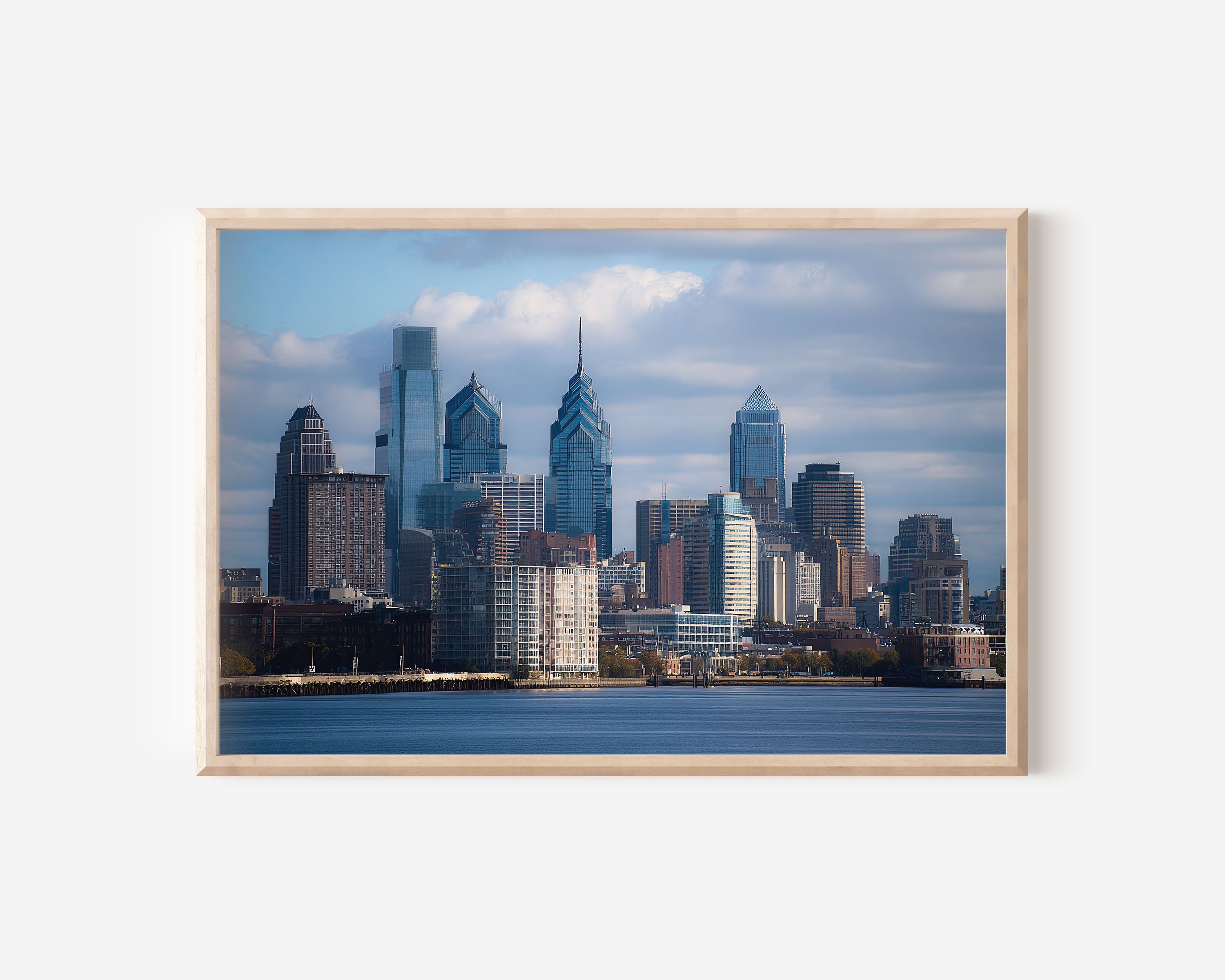 Philadelphia Skyline Wall Art Print | Pennsylvania Modern Cityscape