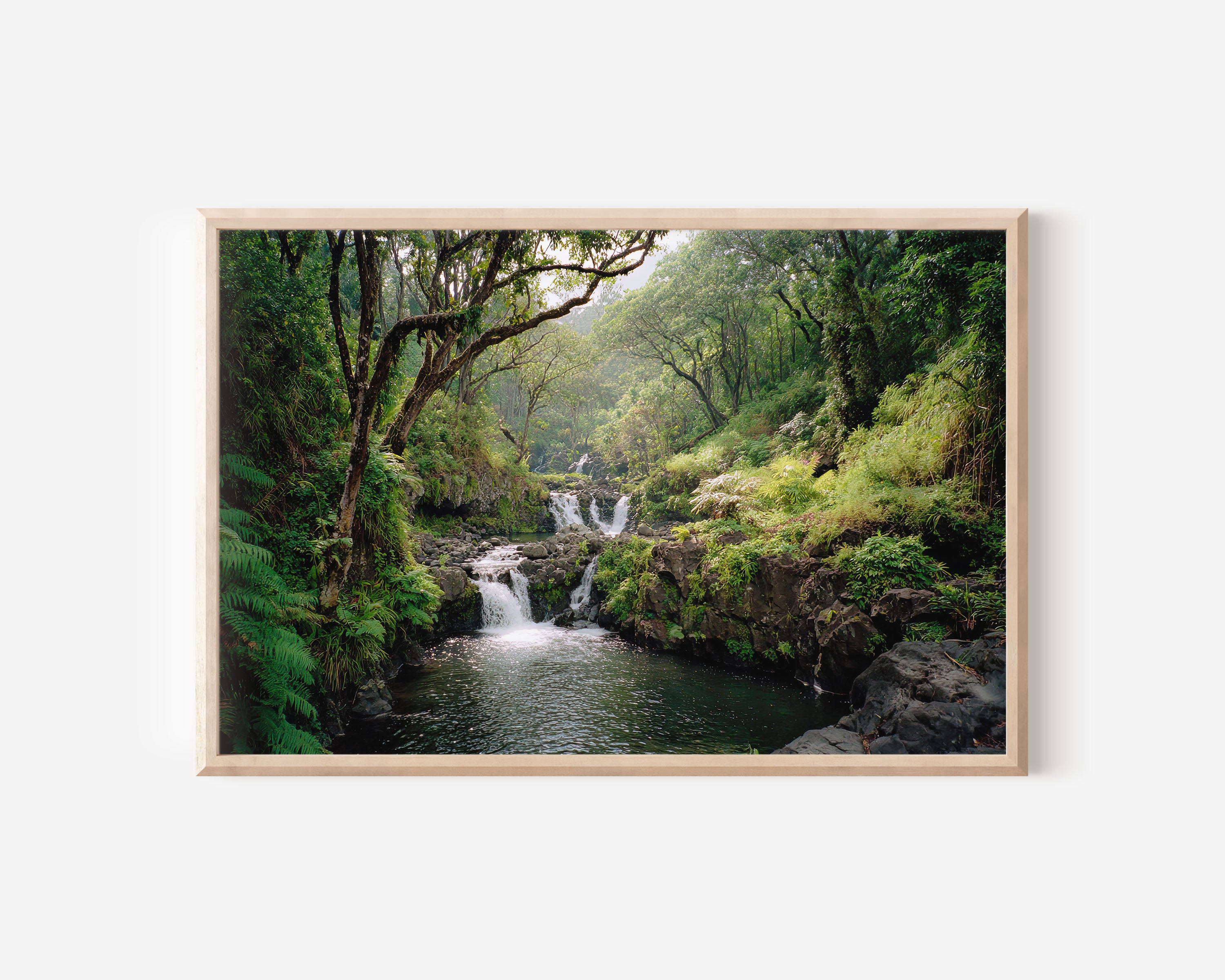 Road to Hana Maui Waterfall Wall Art