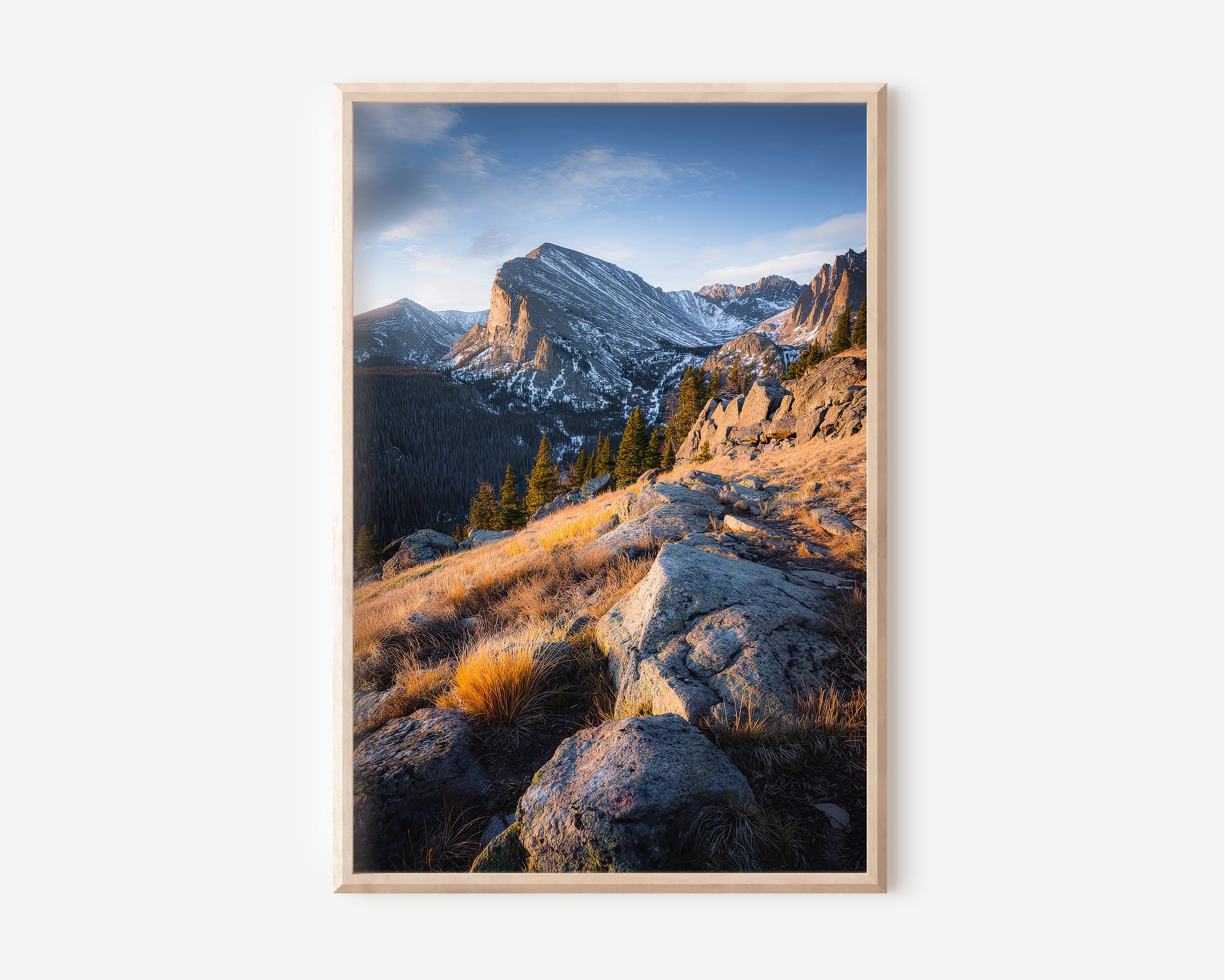 Rocky Mountain National Park Wall Art Print | Mountain Landscape Photography