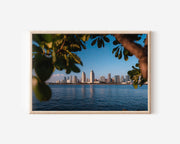 San Diego Skyline Wall Art Print | California Coastal Cityscape Photography