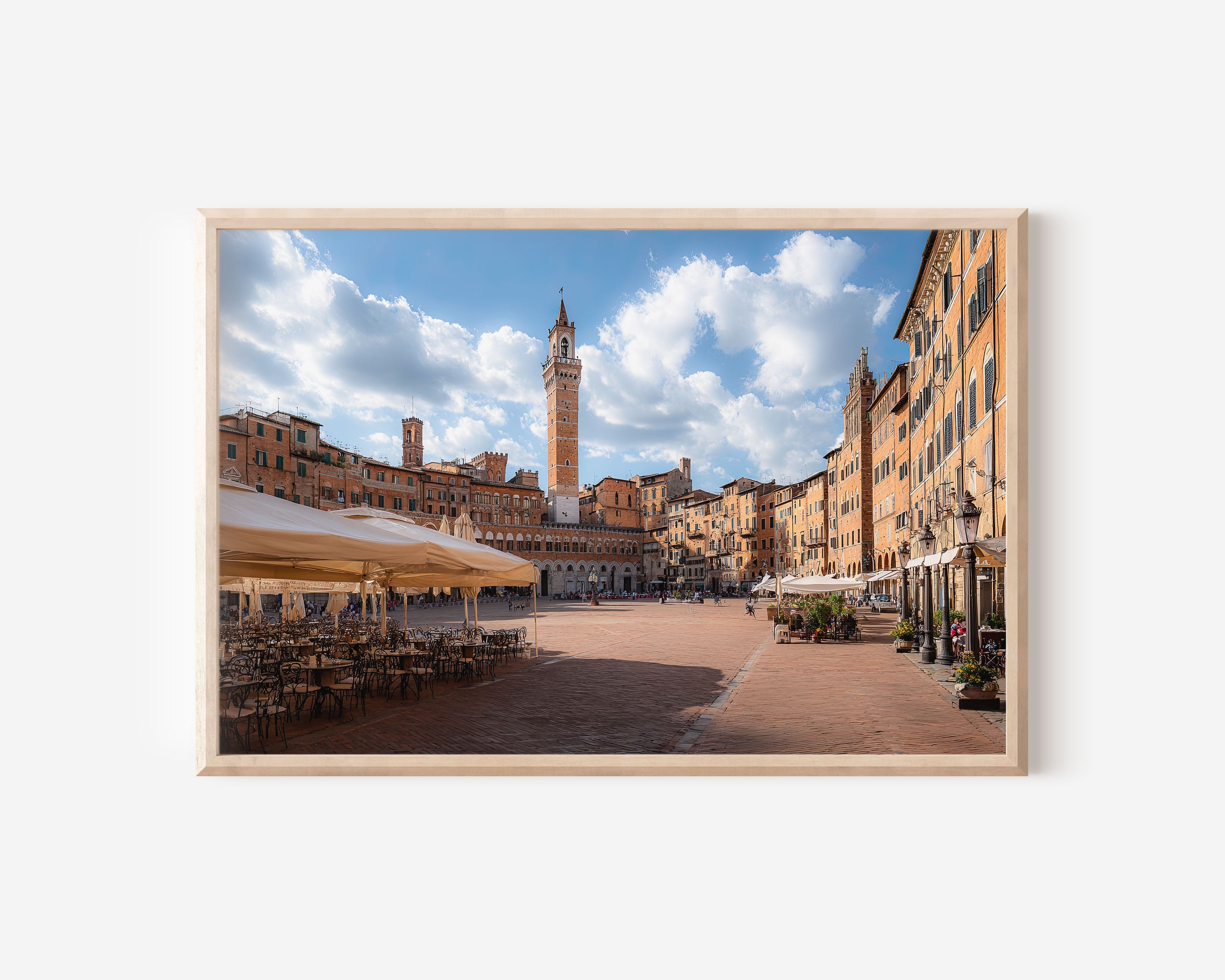 Siena Piazza del Campo Print – Tuscany Wall Art